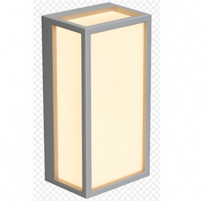 Φωτιστικό Επίτοιχο Απλίκα LED 10W 230V 1200lm CCT Αλουμινίου Γκρι IP54 17-05205-10